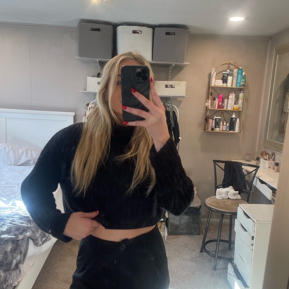 FOREVER 21 knit turtleneck sweater S - Picture 3 of 11